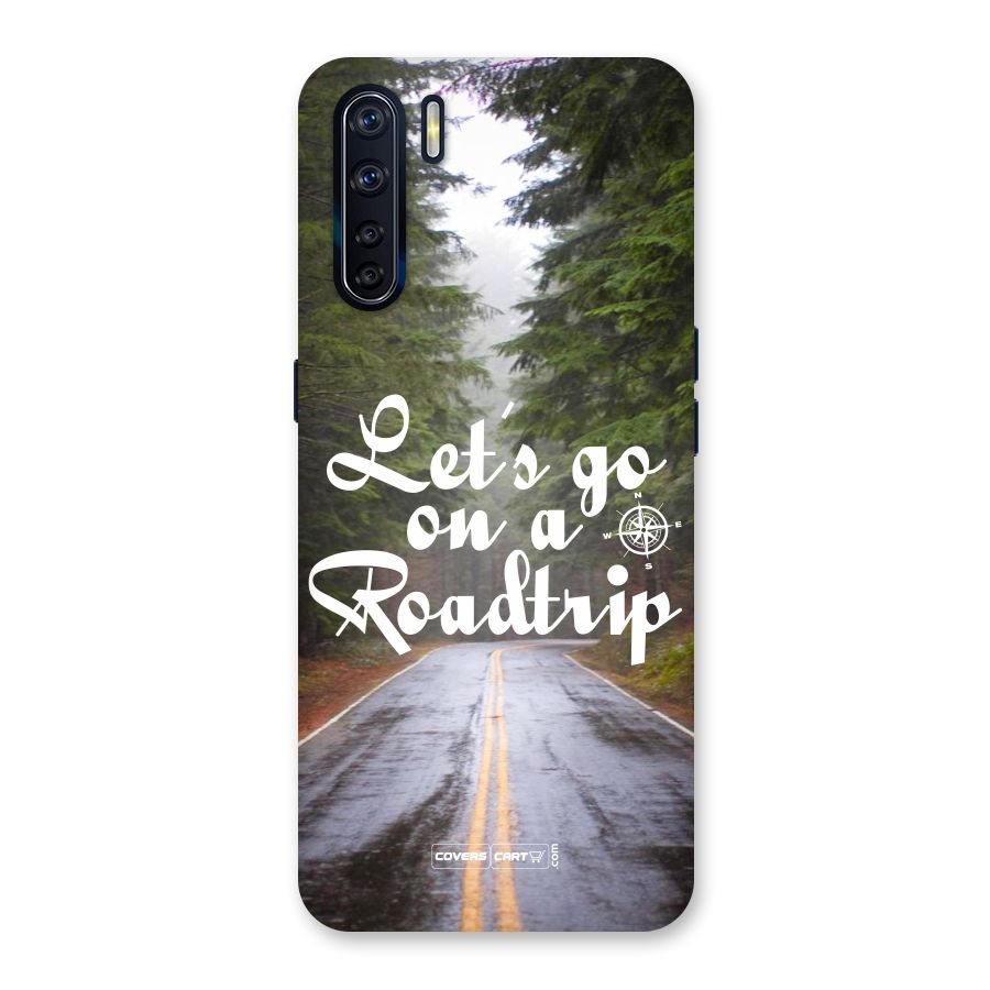 Lets go on a Roadtrip Back Case for Oppo F15