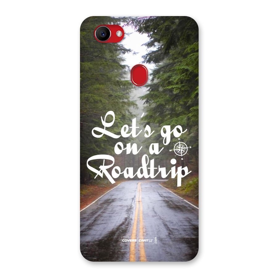 Lets go on a Roadtrip Back Case for Oppo F7