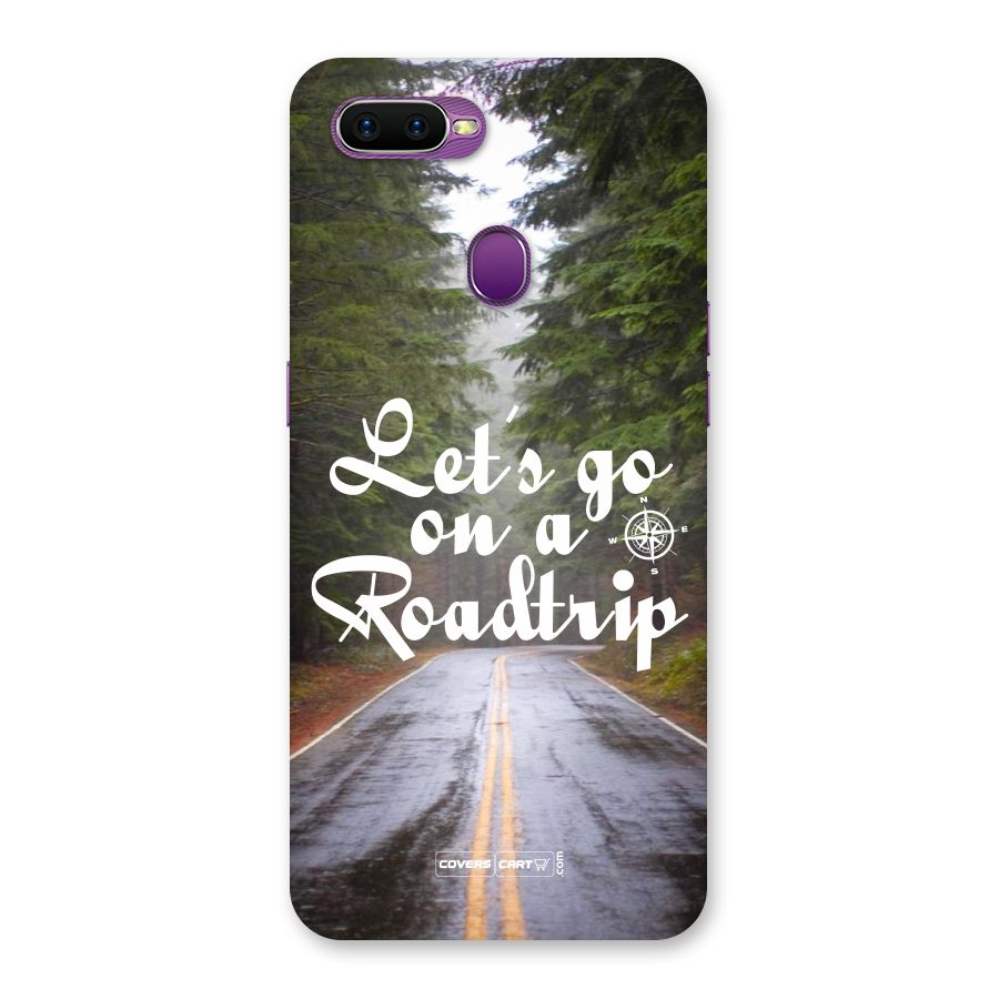 Lets go on a Roadtrip Back Case for Oppo F9