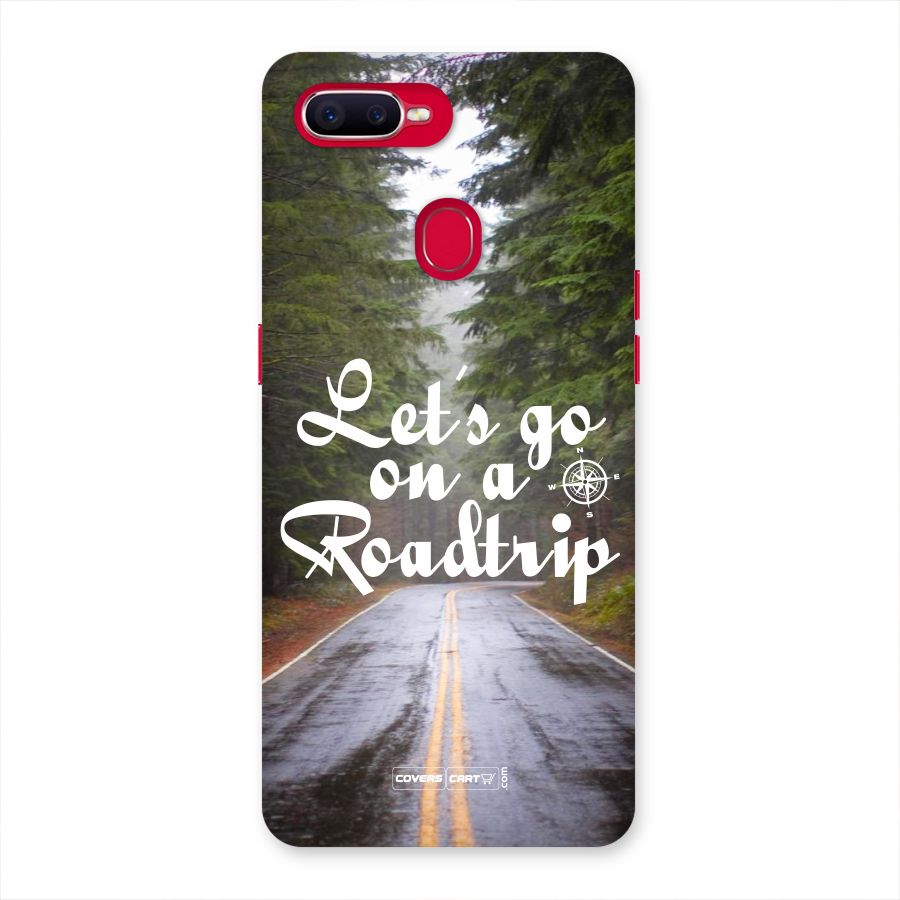 Lets go on a Roadtrip Back Case for Oppo F9 Pro