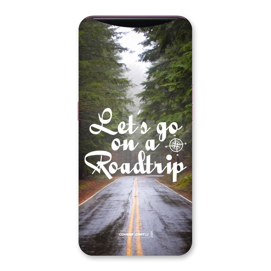 Lets go on a Roadtrip Back Case for Oppo Find X