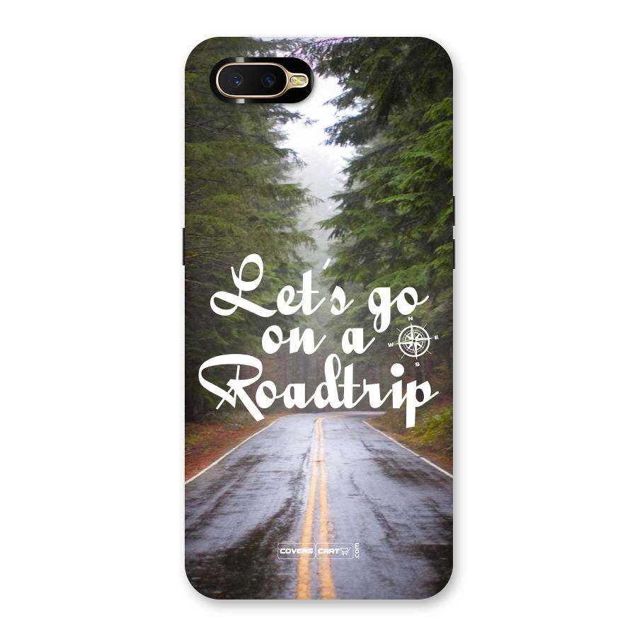 Lets go on a Roadtrip Back Case for Oppo K1