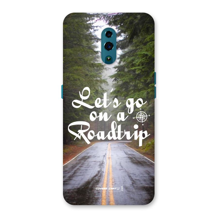 Lets go on a Roadtrip Back Case for Oppo Reno