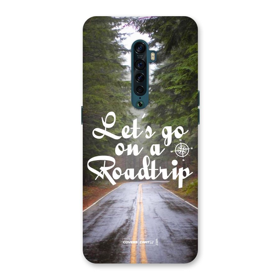 Lets go on a Roadtrip Back Case for Oppo Reno2