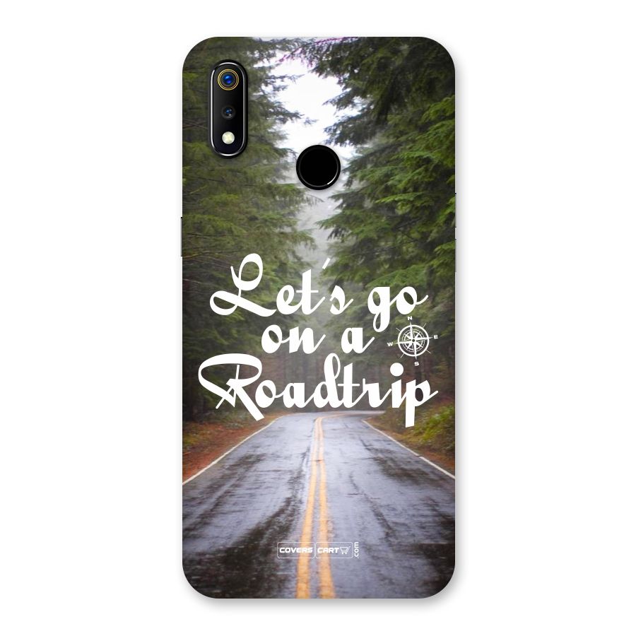 Lets go on a Roadtrip Back Case for Realme 3