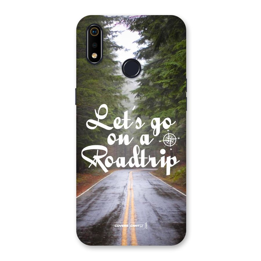 Lets go on a Roadtrip Back Case for Realme 3i