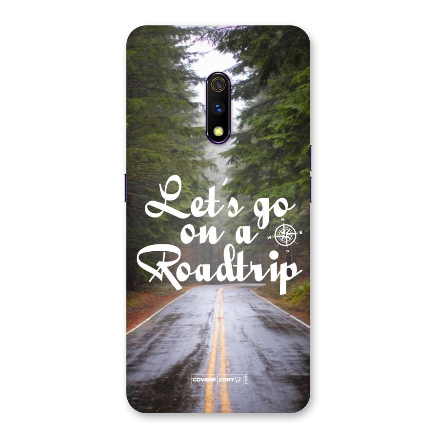 Lets go on a Roadtrip Back Case for Realme X