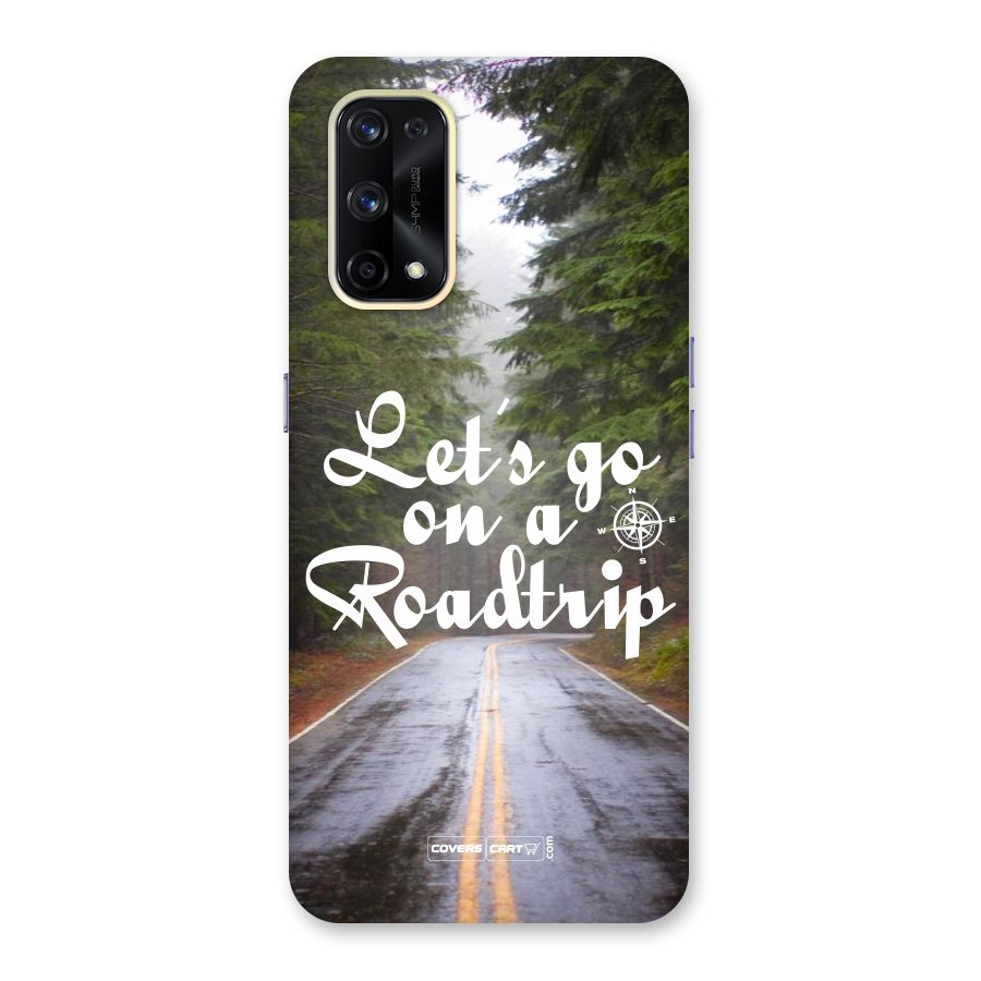 Lets go on a Roadtrip Glass Back Case for Realme X7 Pro
