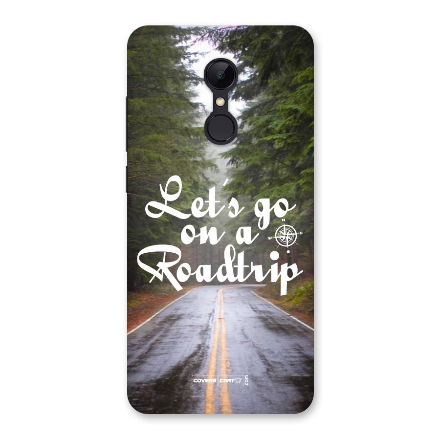 Lets go on a Roadtrip Back Case for Redmi 5
