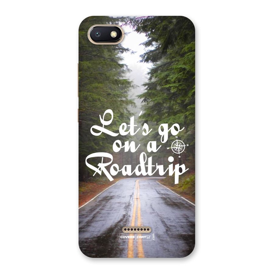 Lets go on a Roadtrip Back Case for Redmi 6A
