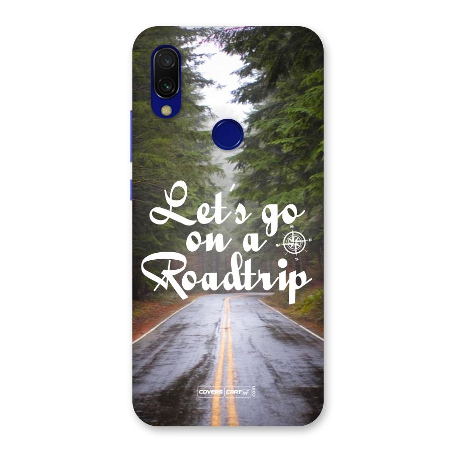 Lets go on a Roadtrip Back Case for Redmi 7