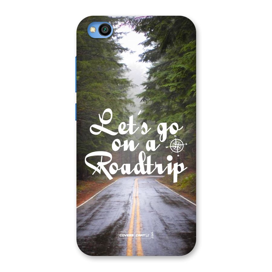 Lets go on a Roadtrip Back Case for Redmi Go