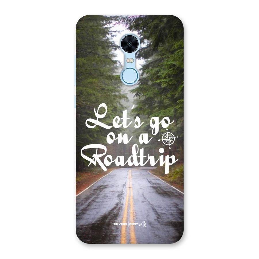 Lets go on a Roadtrip Back Case for Redmi Note 5