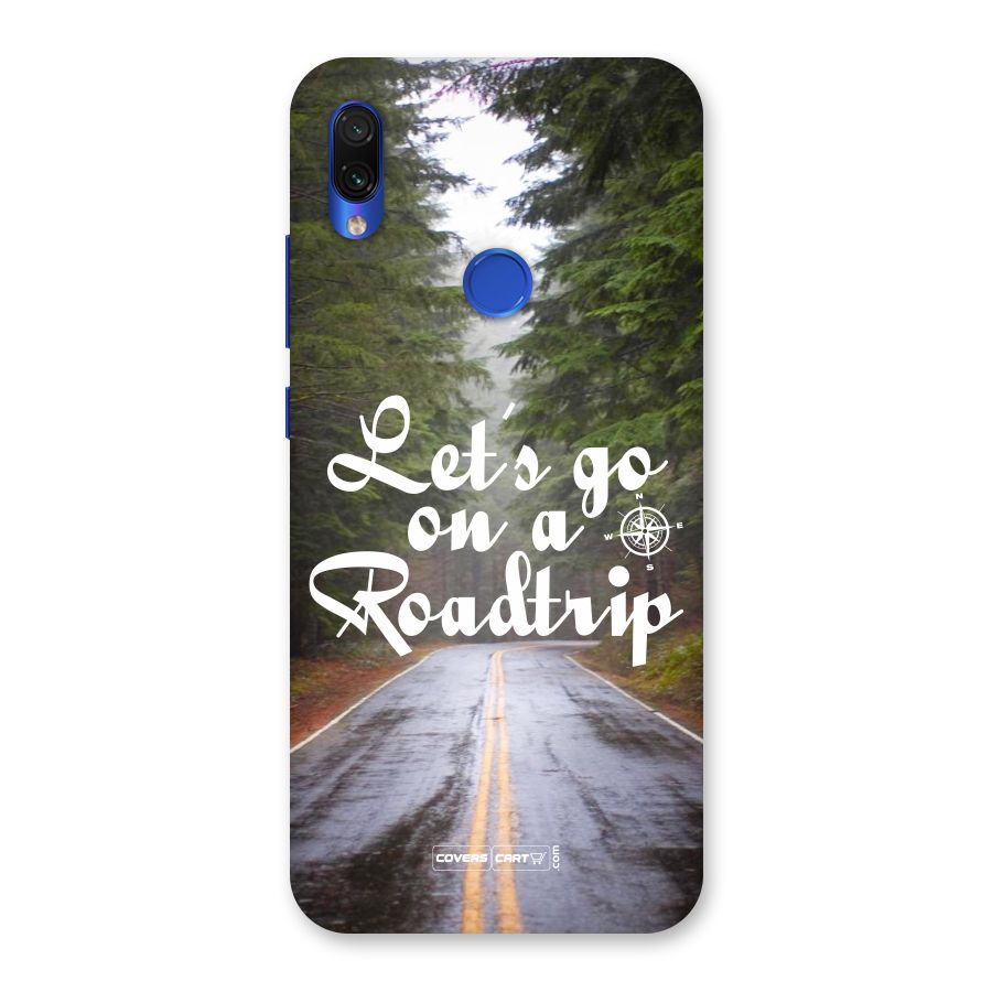 Lets go on a Roadtrip Back Case for Redmi Note 7S