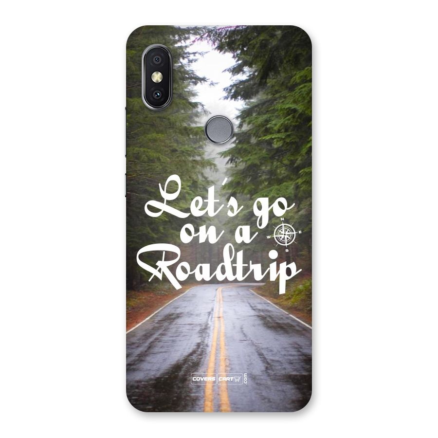 Lets go on a Roadtrip Back Case for Redmi Y2