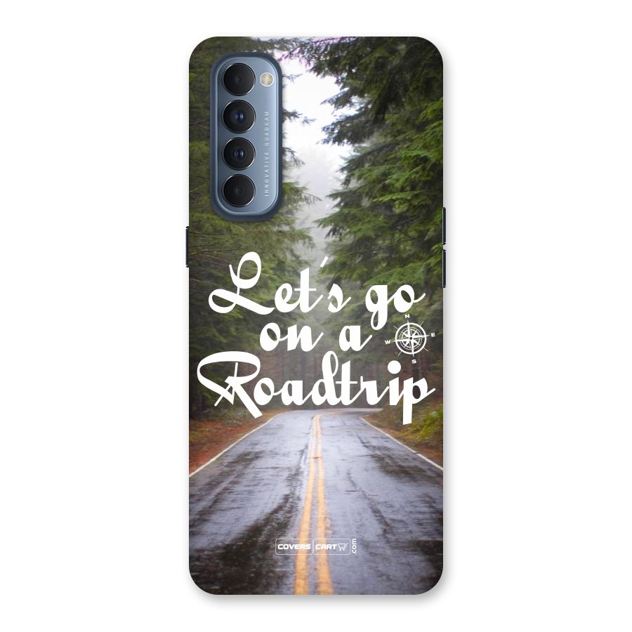 Lets go on a Roadtrip Back Case for Reno4 Pro