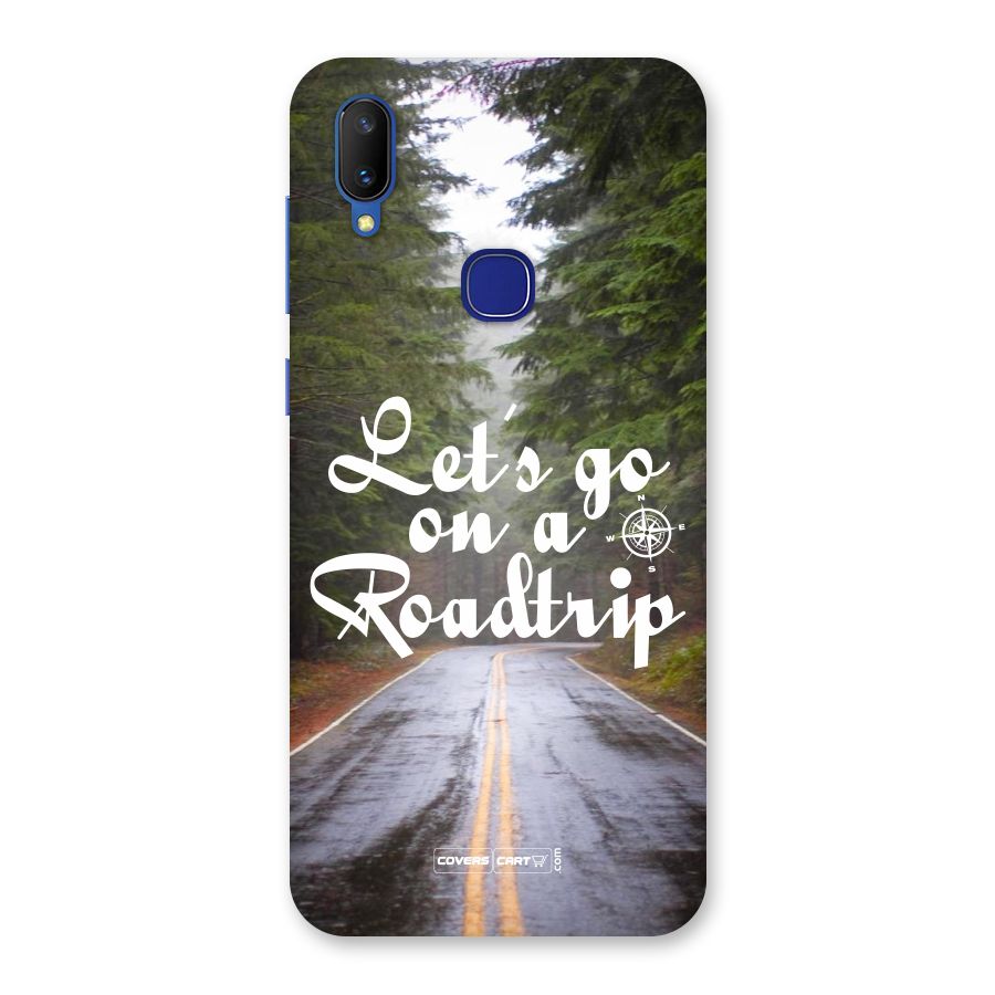 Lets go on a Roadtrip Back Case for Vivo V11