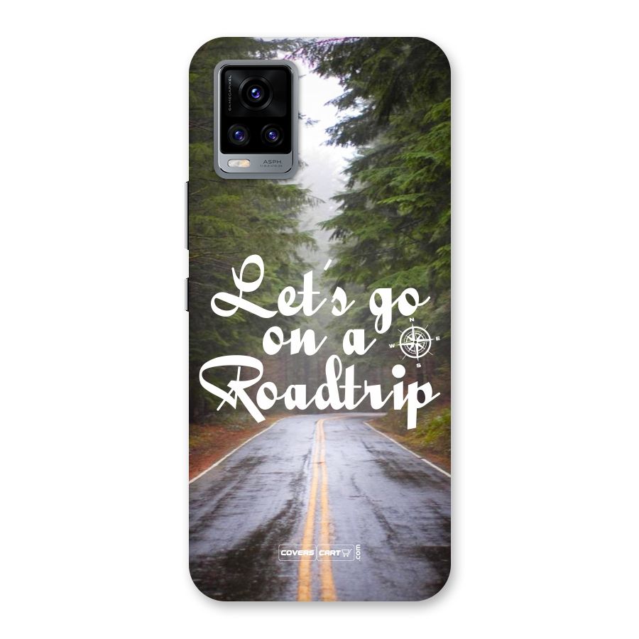 Lets go on a Roadtrip Back Case for Vivo V20