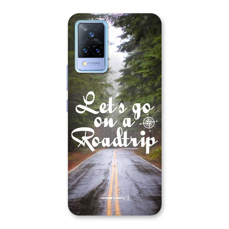 Lets go on a Roadtrip Back Case for Vivo V21 5G