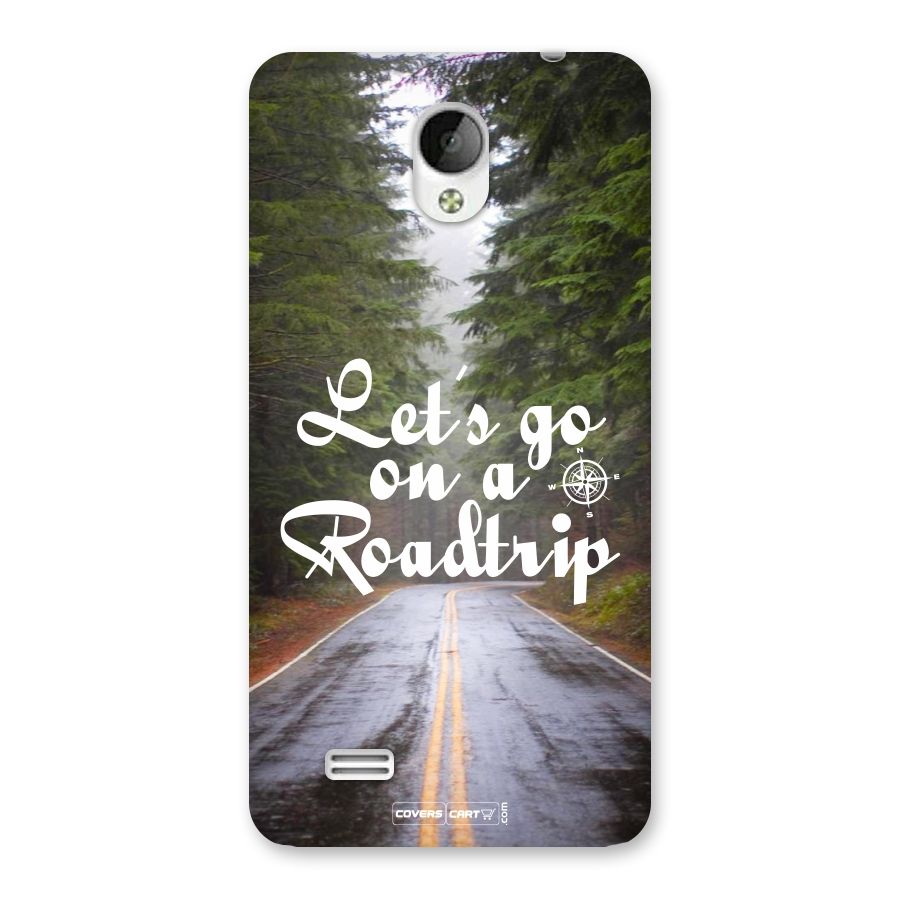 Lets go on a Roadtrip Back Case for Vivo Y21