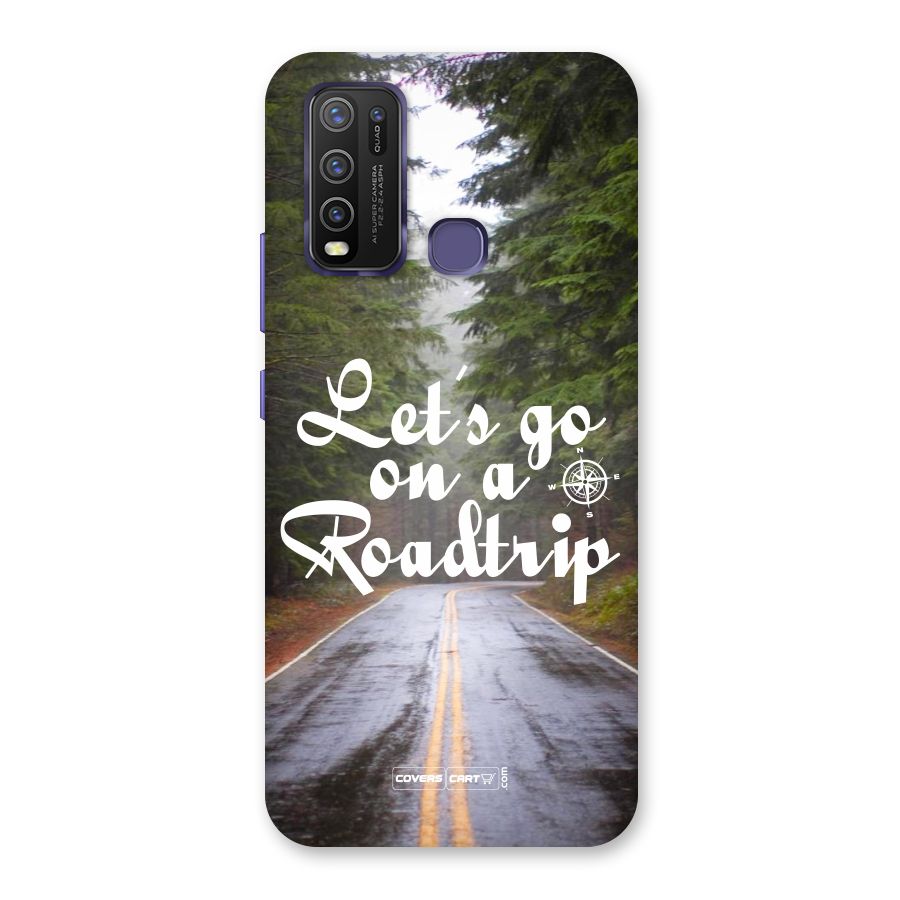 Lets go on a Roadtrip Back Case for Vivo Y50