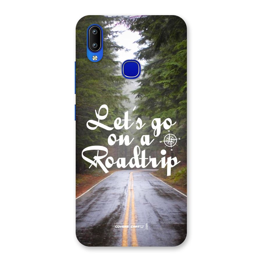 Lets go on a Roadtrip Back Case for Vivo Y91