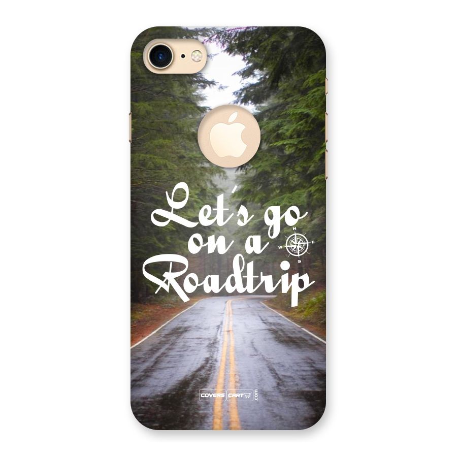Lets go on a Roadtrip Back Case for iPhone 7 Logo Cut