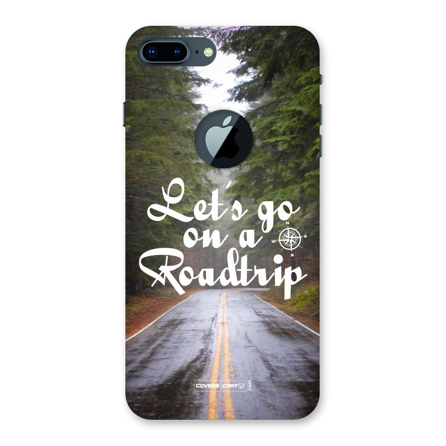 Lets go on a Roadtrip Back Case for iPhone 7 Plus Logo Cut