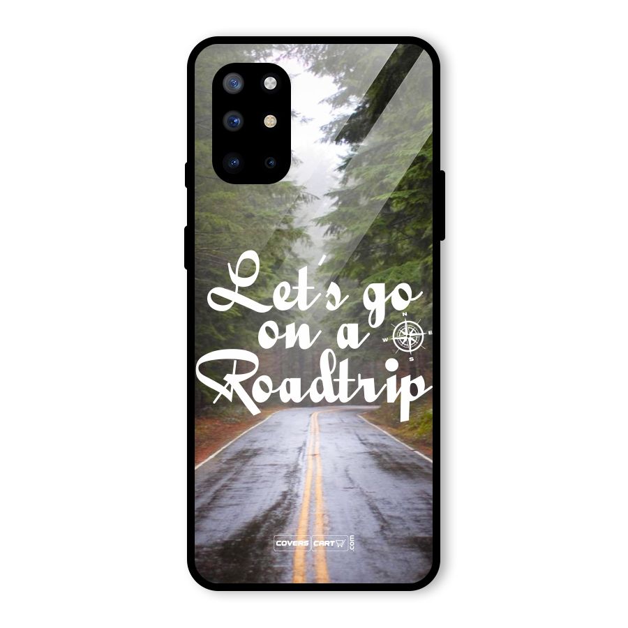 Lets go on a Roadtrip Glass Back Case for OnePlus 8T