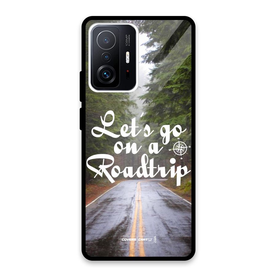 Lets go on a Roadtrip Glass Back Case for Xiaomi 11T Pro