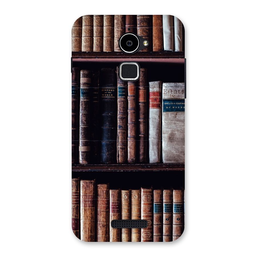 Library Love Back Case for Coolpad Note 3 Lite