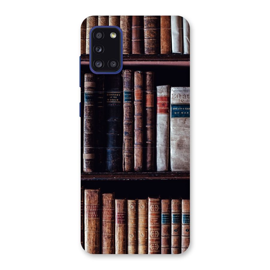 Library Love Back Case for Galaxy A31
