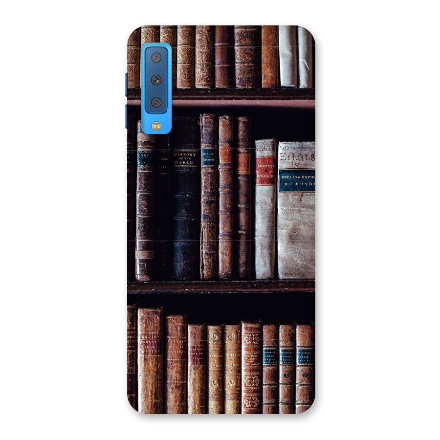 Library Love Back Case for Galaxy A7 (2018)