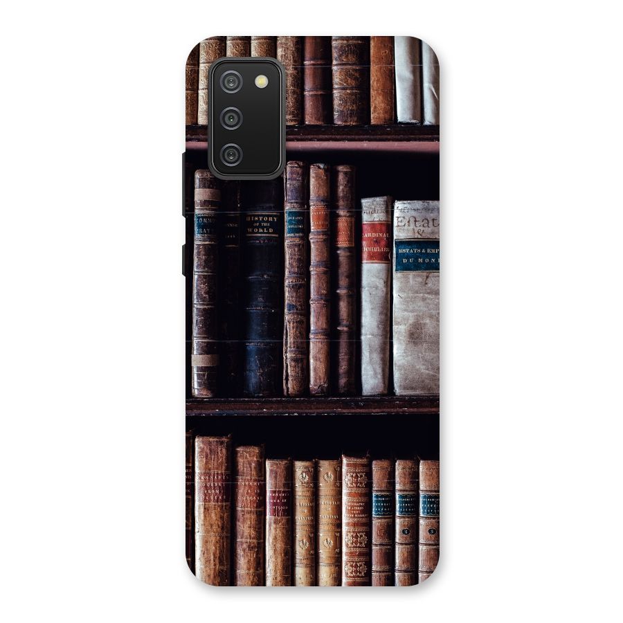 Library Love Back Case for Galaxy M02s