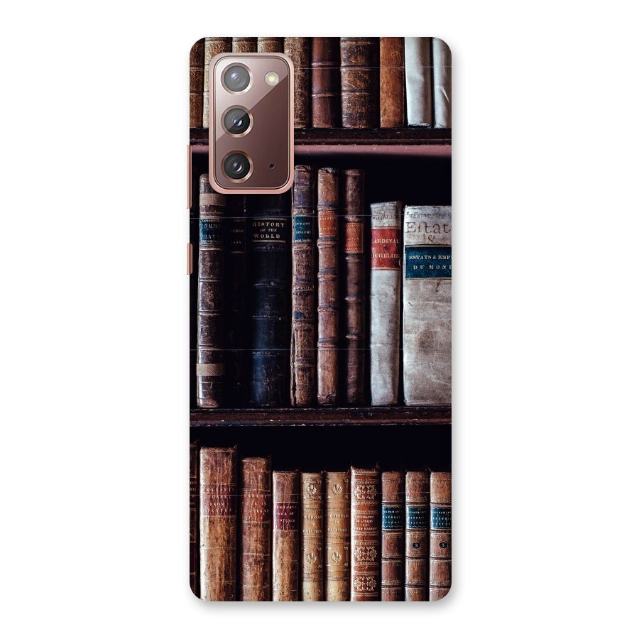 Library Love Back Case for Galaxy Note 20