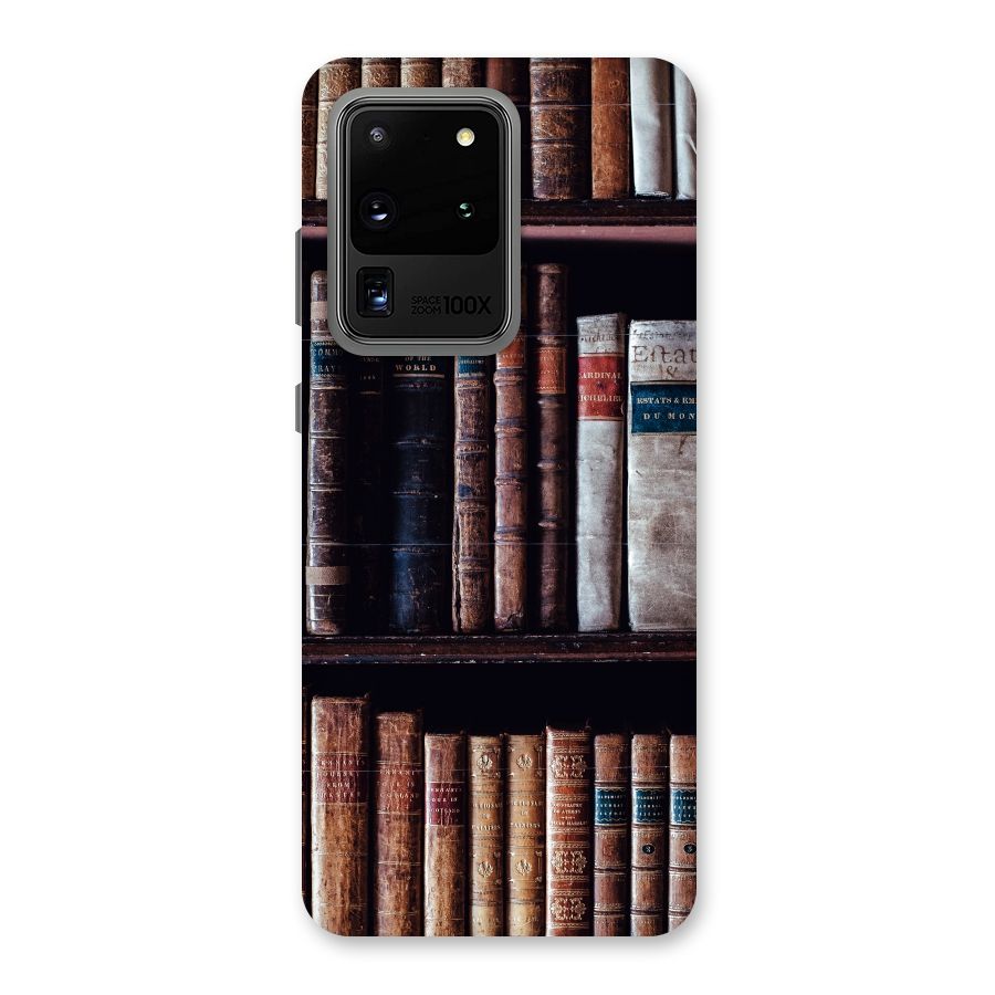 Library Love Back Case for Galaxy S20 Ultra
