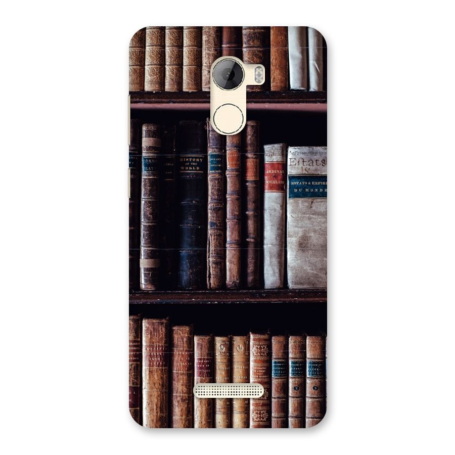 Library Love Back Case for Gionee A1 LIte