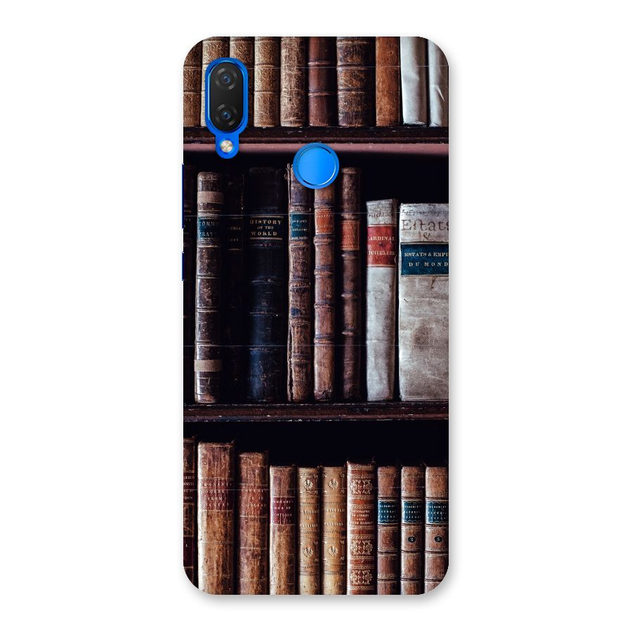 Library Love Back Case for Huawei P Smart+