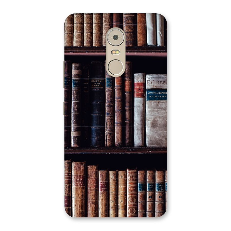 Library Love Back Case for Lenovo K6 Note