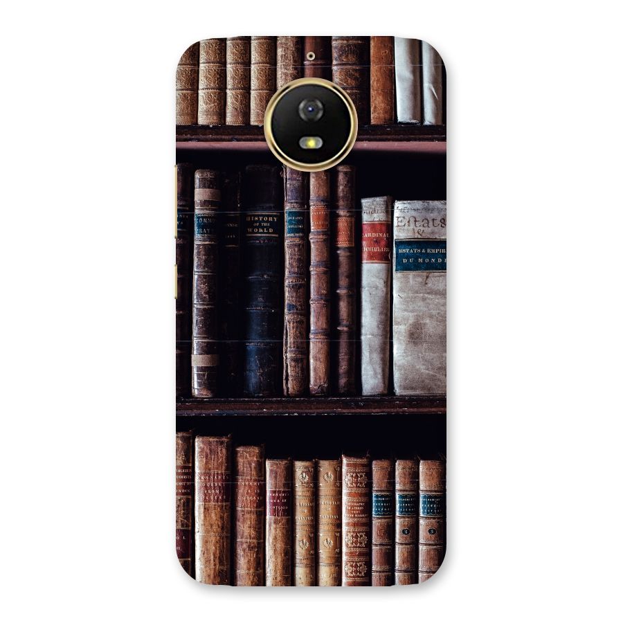 Library Love Back Case for Moto G5s