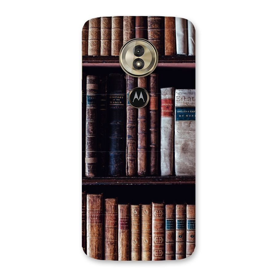 Library Love Back Case for Moto G6 Play
