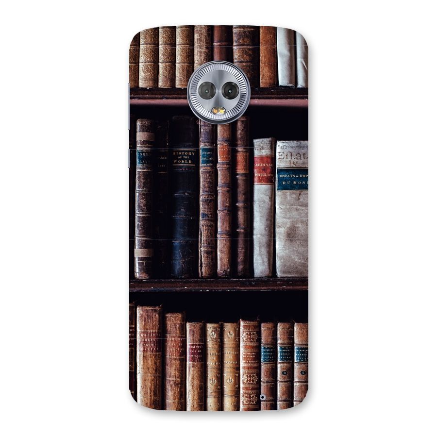 Library Love Back Case for Moto G6 Plus