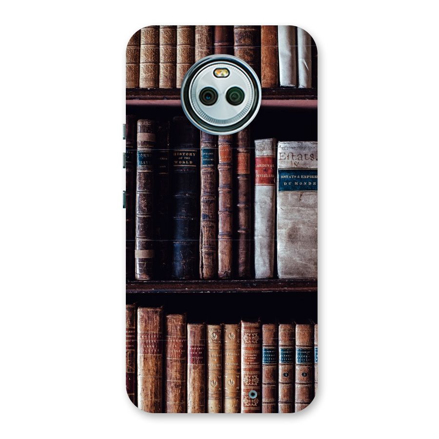 Library Love Back Case for Moto X4