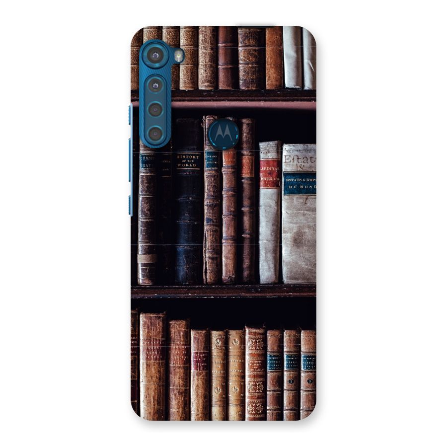 Library Love Back Case for Motorola One Fusion Plus