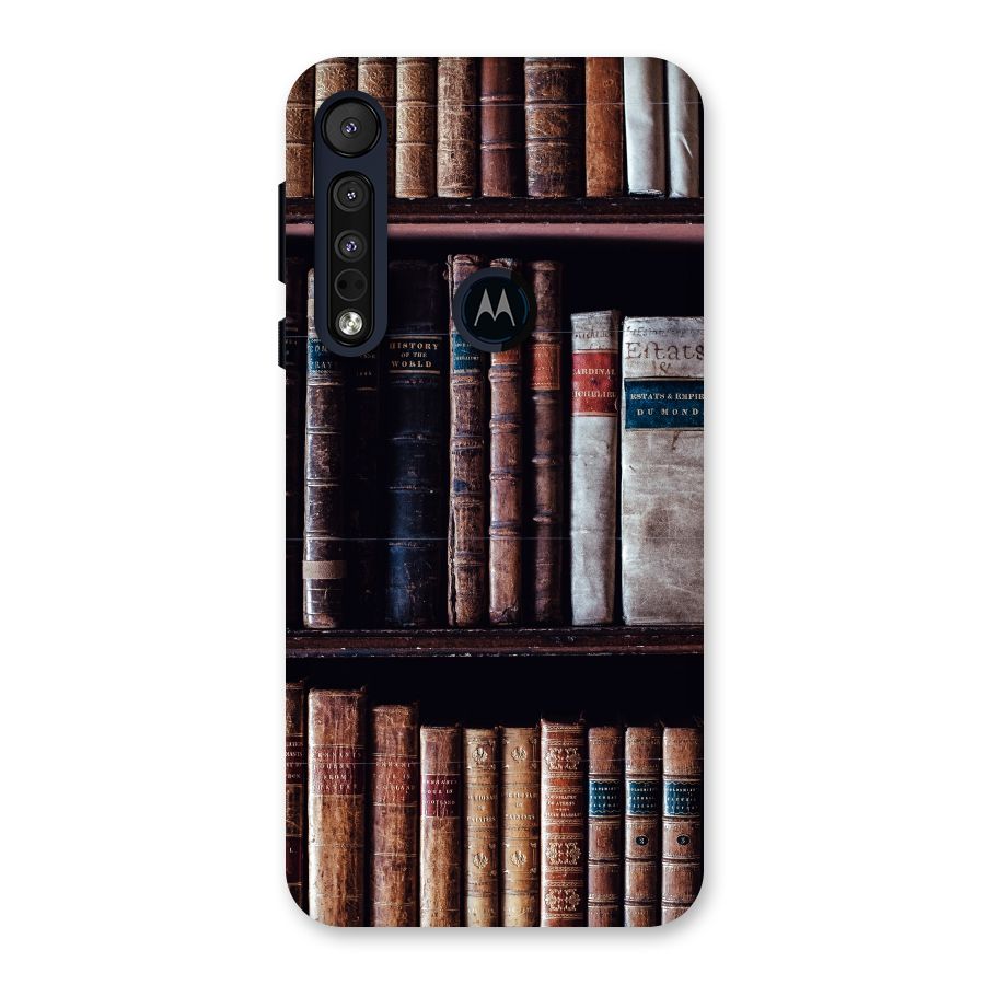 Library Love Back Case for Motorola One Macro