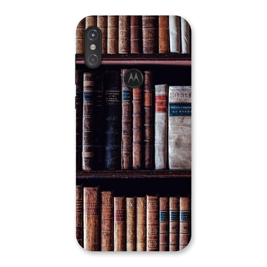 Library Love Back Case for Motorola One Power