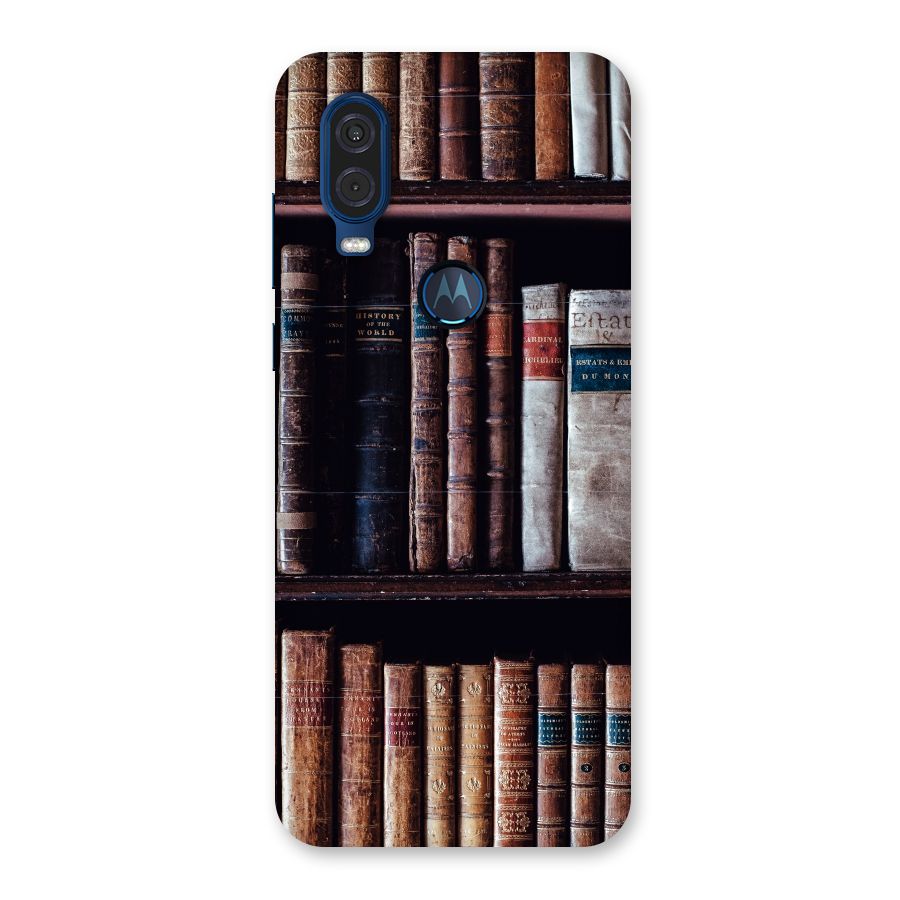 Library Love Back Case for Motorola One Vision