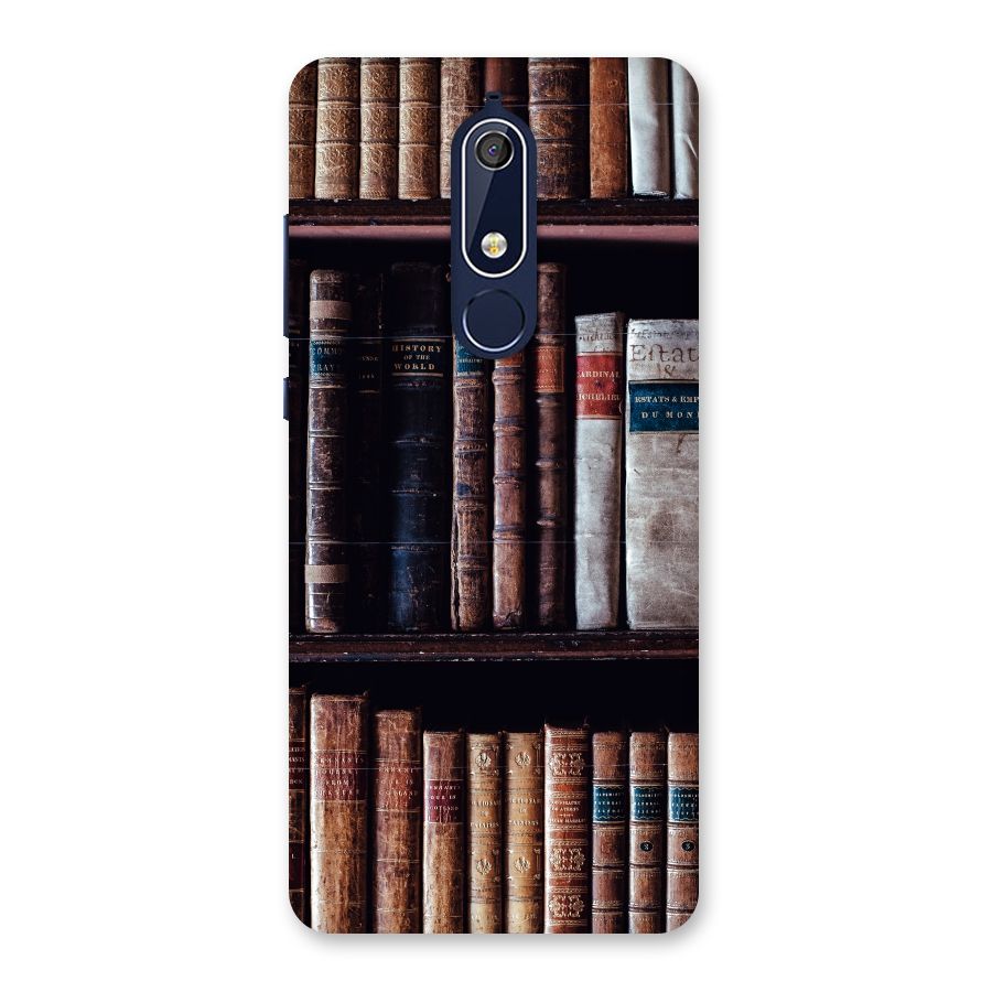 Library Love Back Case for Nokia 5.1
