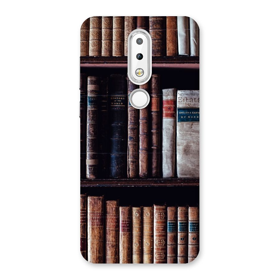 Library Love Back Case for Nokia 6.1 Plus