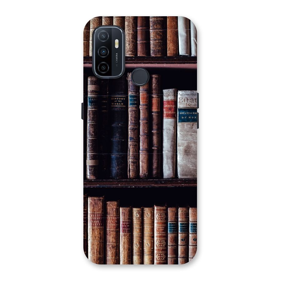 Library Love Back Case for Oppo A32